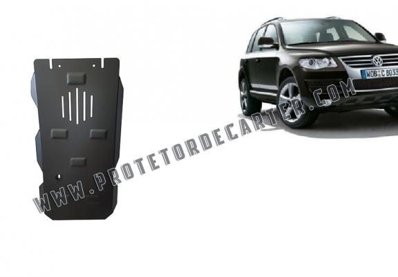  Protetor de caixa de velocidades automática de aço  Volkswagen Touareg 7L