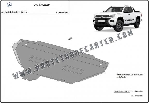 Protetor de aço para radiador Volkswagen Amarok