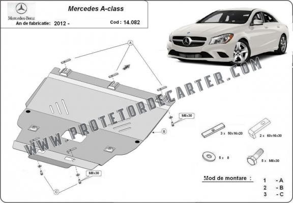 Protetor de Carter de aço Mercedes A-Class W176