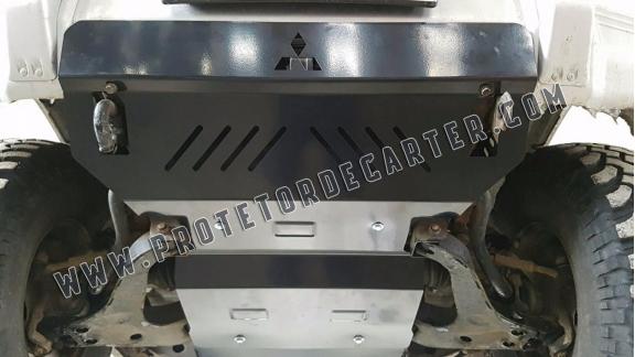  Protetor de caixa de velocidades de aço  Mitsubishi Pajero 3 (V60, V70)