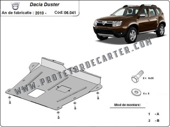 Protetor de Carter de aço Dacia Duster