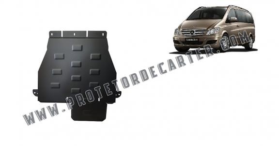 Protetor de caixa de velocidades de aço  Mercedes Viano W639 - 4x4 - automatic gearbox