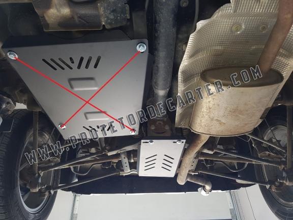  Protetor diferencial de aço  Dacia Duster 4x4