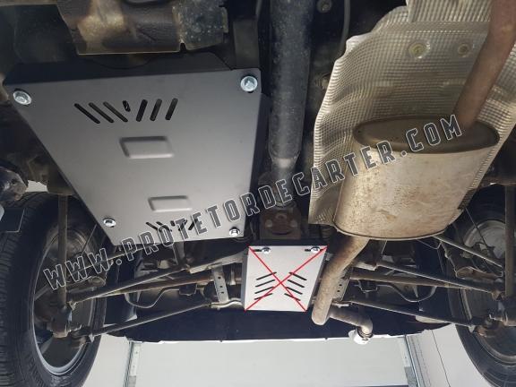 Protetor de aço para o tanque de combustível Dacia Duster