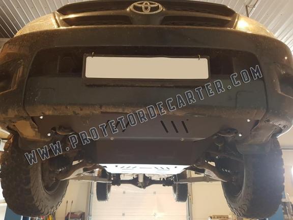 Protetor de aço para caixa de engrenagens e filtro de partículas Toyota Hilux 