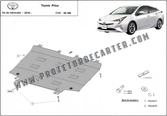 Protetor de Carter de aço Toyota Prius