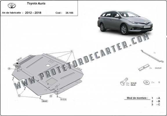 Protetor de Carter de aço Toyota Auris