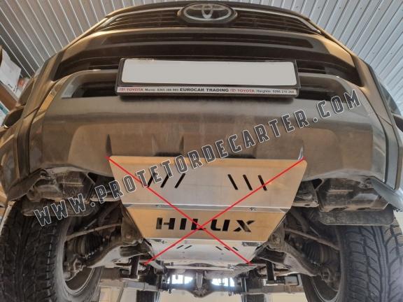  Protetor de caixa de velocidades de alumínio Toyota Hilux Invincible
