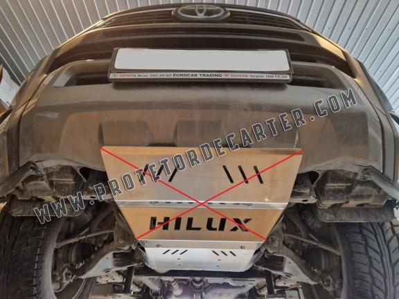 Protetor de Carter de alumínio Toyota Hilux Revo