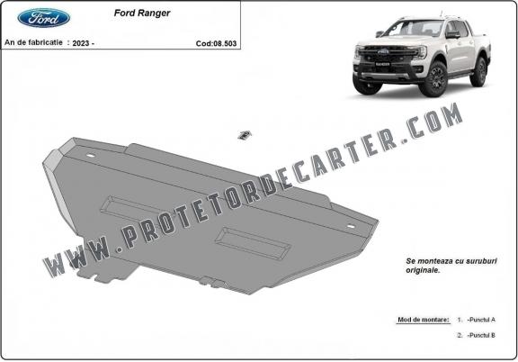 Protetor de aço para radiador Ford Ranger