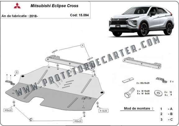 Protetor de Carter de aço Mitsubishi Eclipse Cross