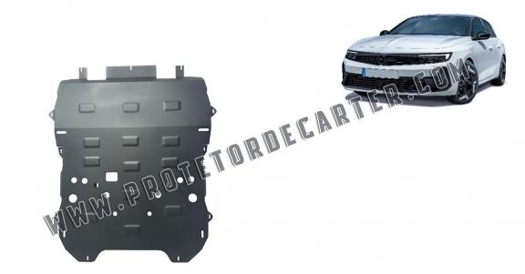 Steel skid plate for Opel Astra L