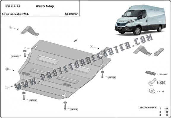 Protetor de Carter de aço Iveco Daily 7