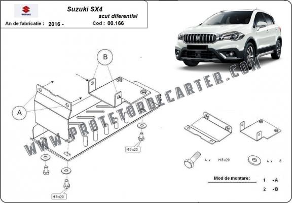 Protetor diferencial de alumínio Suzuki SX4