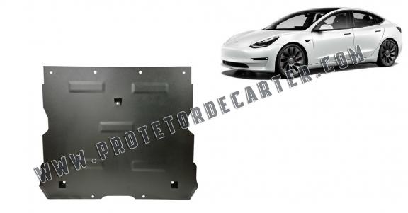 Blindagem frontal do motor elétrico para Tesla Model 3 AWD