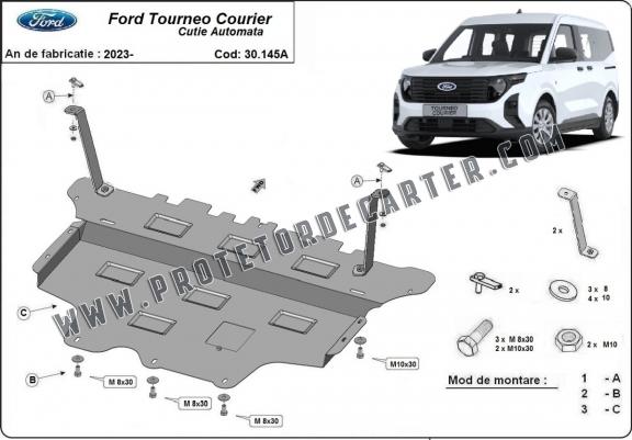 Protetor de Carter de aço Ford Tourneo Connect - automatic gearbox