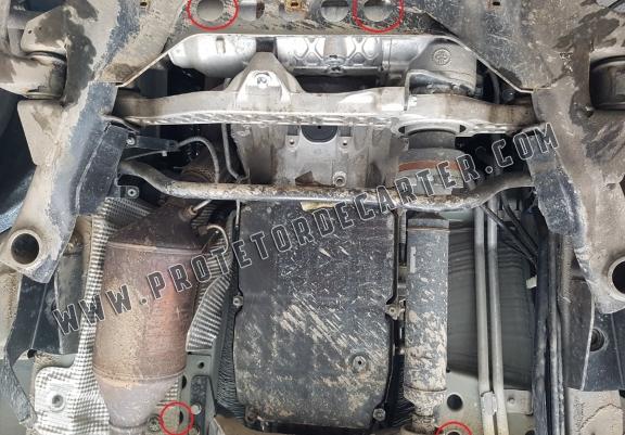  Protetor de caixa de velocidades de aço  Mercedes Viano W639 - 4x4 - automatic gearbox